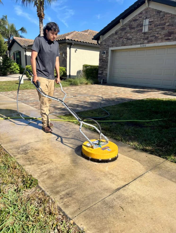 Sidewalk Cleaning - Sidewalk cleaning