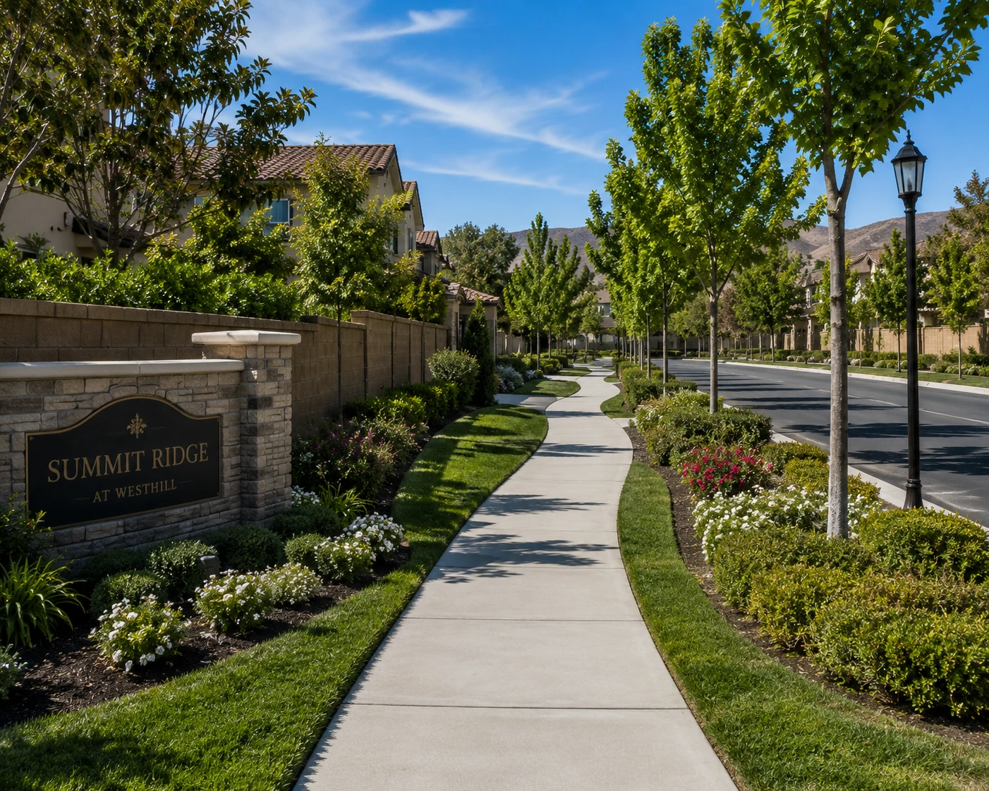 Restored community entry feature after professional cleaning