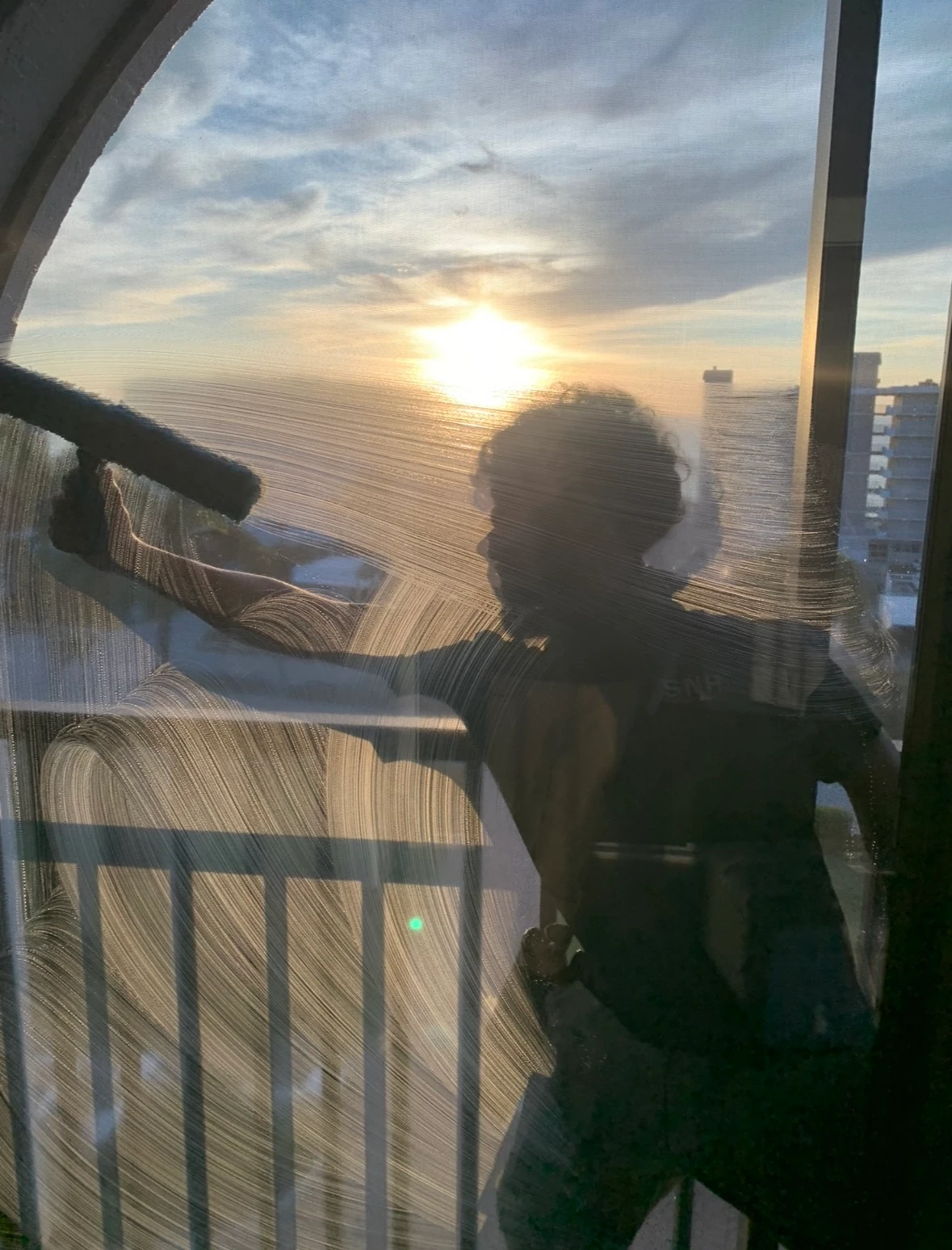 Clean residential windows after an SNR window-cleaning service, polished and streak-free